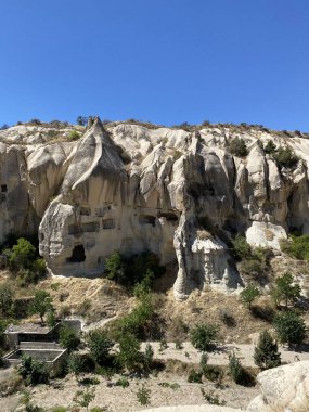 Goreme 'deki mağara kiliseleri açık hava müzesi