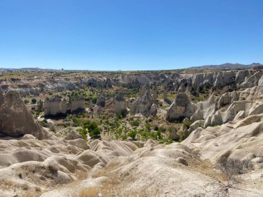 Goreme 'deki mağara kiliseleri açık hava müzesi
