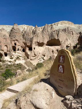 Goreme 'deki mağara kiliseleri açık hava müzesi