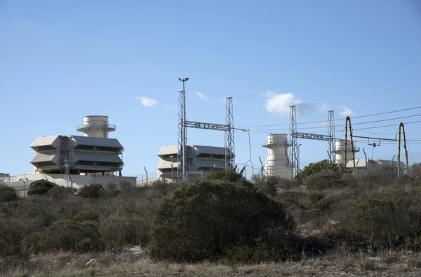Ankerlig електростанція в Атлантиді Південній Африці — стокове фото