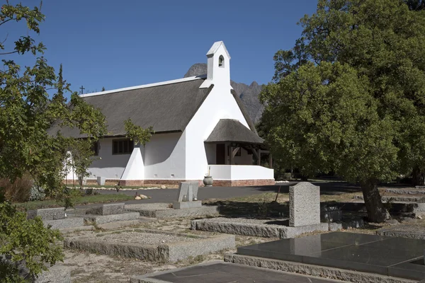 Batı Cape Güney Afrika sazdan kilise — Stok fotoğraf
