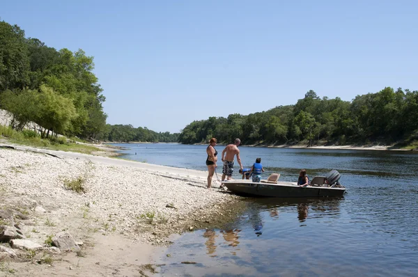 SWANNED RIVER FLORIDA EUA — Fotografia de Stock