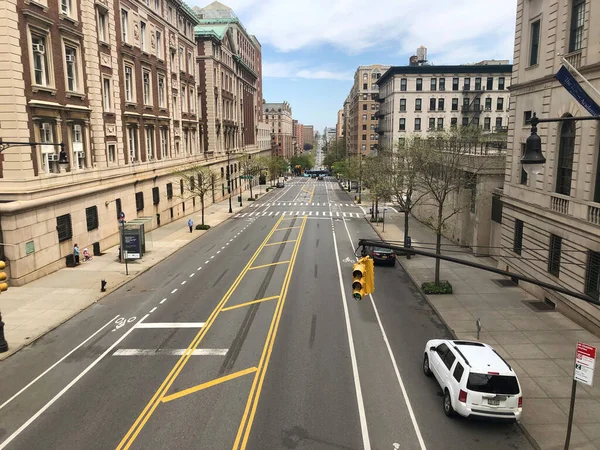 New York Usa May 2020 Overview Amsterdam Avenue See Columbia — 스톡 사진