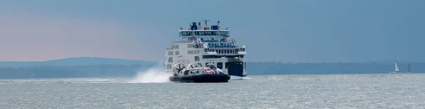 Solent Portsmouth Anglia Wielka Brytania Rok 2021 Prom Roro Pasażer — Zdjęcie stockowe