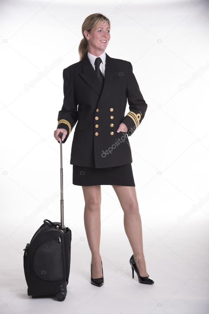 Navy Blue Dress Uniform Female