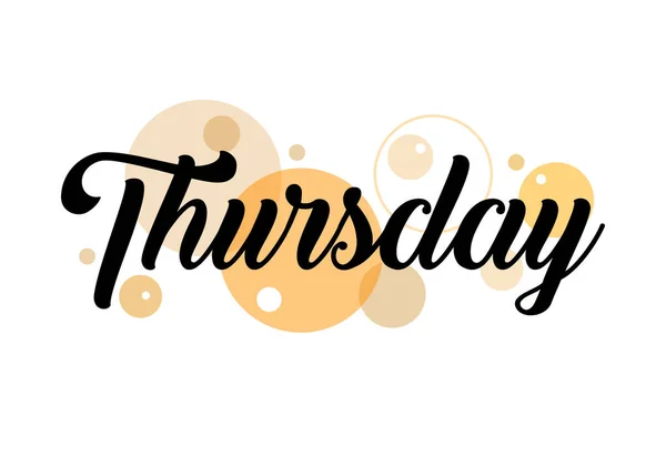 Perşembe metin vektörü, Basit tasarım