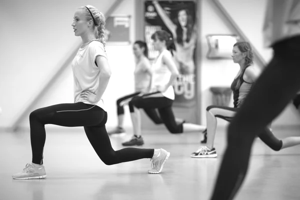 Group fitness classes — Stock Photo, Image