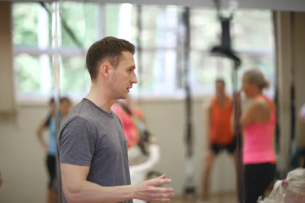 Group fitness classes — Stock Photo, Image