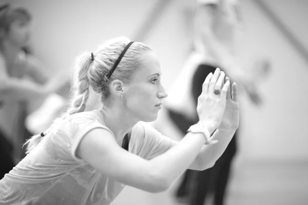 Groep fitness klassen — Stockfoto