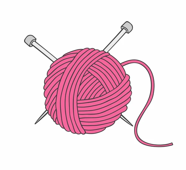 Yarn ball silhouette Vector Art Stock Images Depositphotos