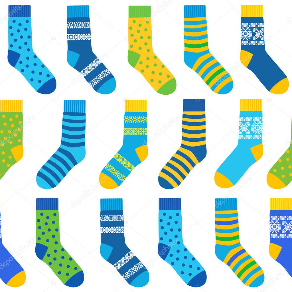 socks, sock, christmas, new year, vector background