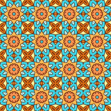 Mandala yuvarlak süs, dekoratif duvar kağıdı.