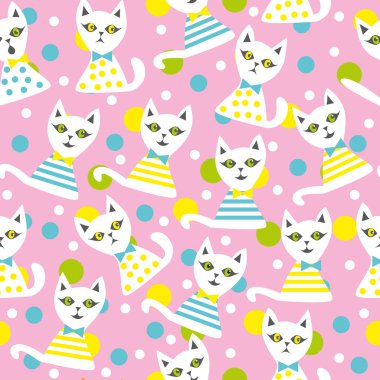 Hisse senedi vektör çizim: sorunsuz yavru kedi