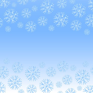 Vektör illüstrasyon soyut arka plan bulanık kar taneleri ile