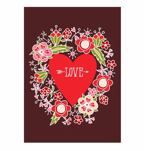 Cards for your design. Love. Cards for the holiday. Valentine's Day. Vector illustration. — Stock Vector