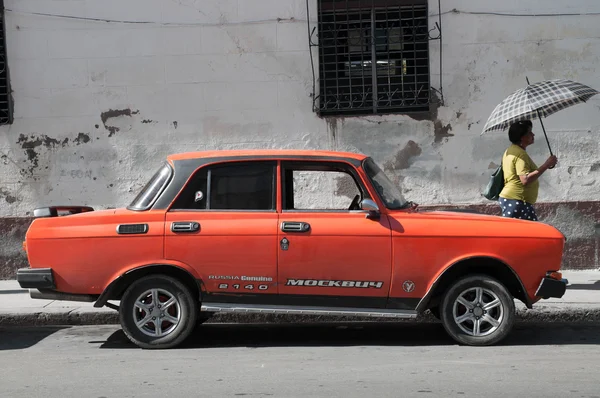 Moskvich cars Russian — Zdjęcie stockowe