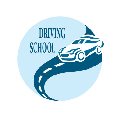 Yol logo vektör çizim otomatik