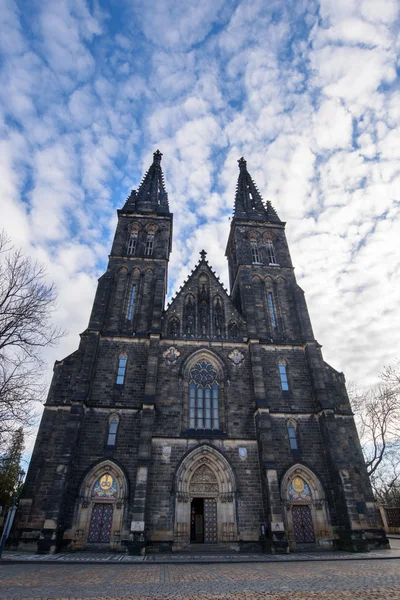 Mittelalterliche Kirche in Prag — Stockfoto