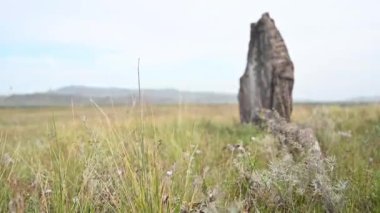 Bronz Çağı 'nın tepeleri Hakasya' da bozkırda