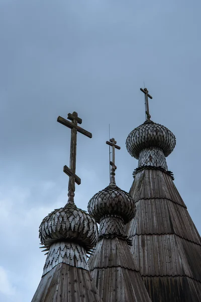 Rosyjski architektury drewnianej — Zdjęcie stockowe