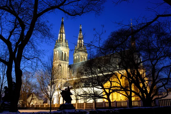 Петропавловский собор в Праге — стоковое фото