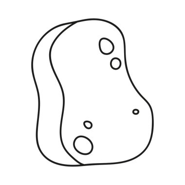 Karalama stilinde vücut süngeri