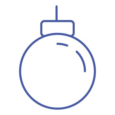  Noel balosu Noel ağacı oyuncağı mavi çizgi