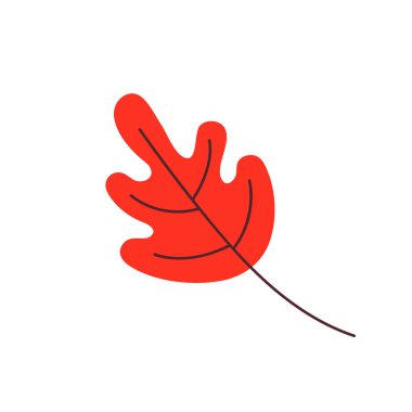 oak leaf element for autumn design