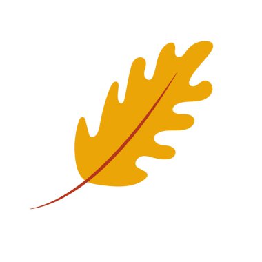 Sonbahar tasarımı için yaprak dekoratif ögesi