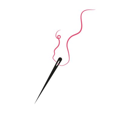 Keskin iğne dikiş ekipmanları.