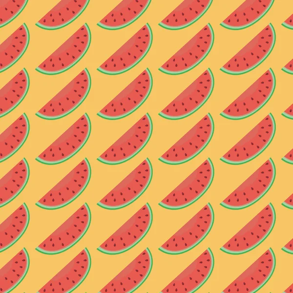 Kırmızı karpuz desen