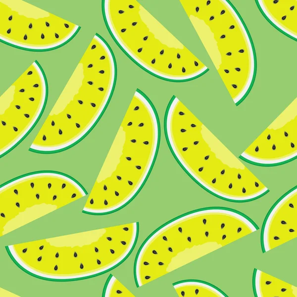 Pattern yellow watermelon3 Stock Illustration