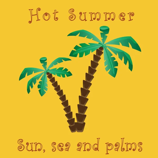 resimde palmiye ağacı