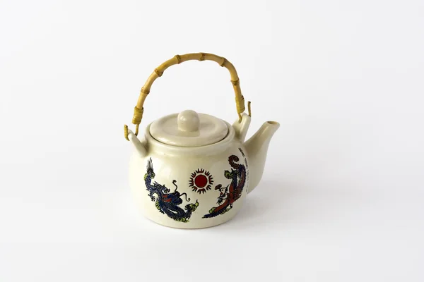 Bollitore da tè cinese in ceramica — Foto Stock