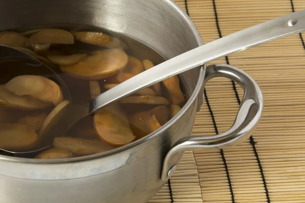 Casserole with compote