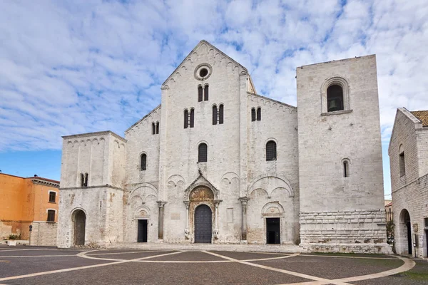 Basilica Saint Nicolas Más Néven Basilica San Nicola Bari Bari — Stock Fotó