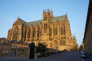 Metz Moselle Katedrali Fransa