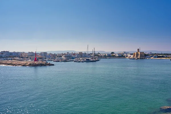 빌라노바 빌라노바 에서의 Mare Ostuni Puglia Italy Sunny Day — 스톡 사진