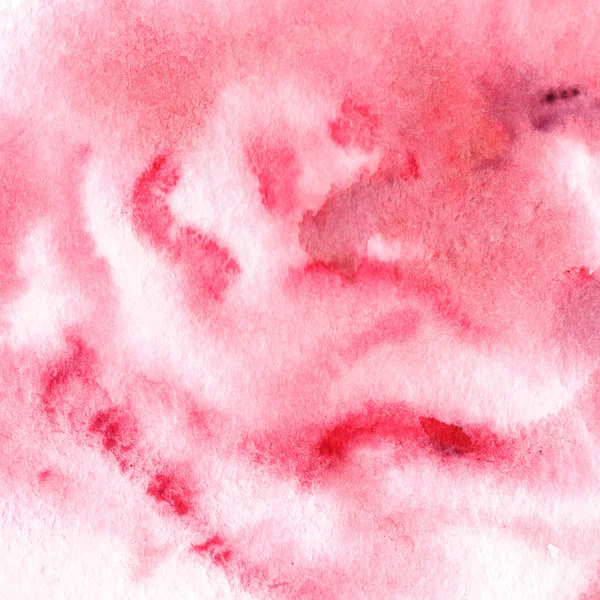 Akvarel růžová zelená květinová textury vzorek pozadí — Stock fotografie