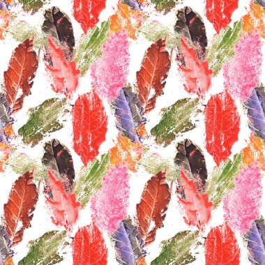 Sonbahar sonbahar kurumuş ağaç yaprak Dikişsiz desen doku arka plan