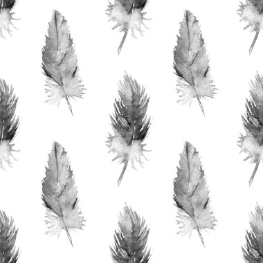 Sulu Boya tek renkli papağan tüy Dikişsiz desen doku arka plan