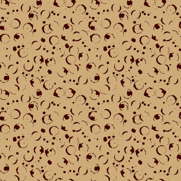 Абстрактный коричневый и бежевый монохромный вектор круга чернил
