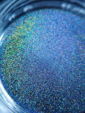 Makro fotoğraf holografik gökkuşağı göz farı parlatıcı parlatıcı kozmetik makyaj