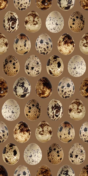 Перепелиные Яйца Птицы Пищевой Кухни Фото Бесшовный Рисунок Текстуры Фона — стоковое фото