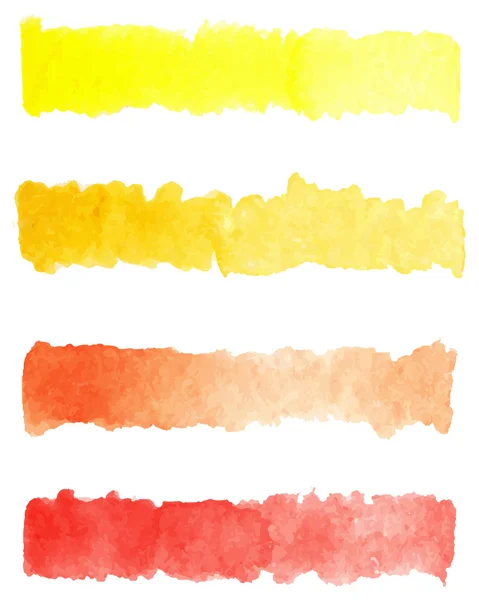 Pozadí akvarel barevné palety — Stockový vektor