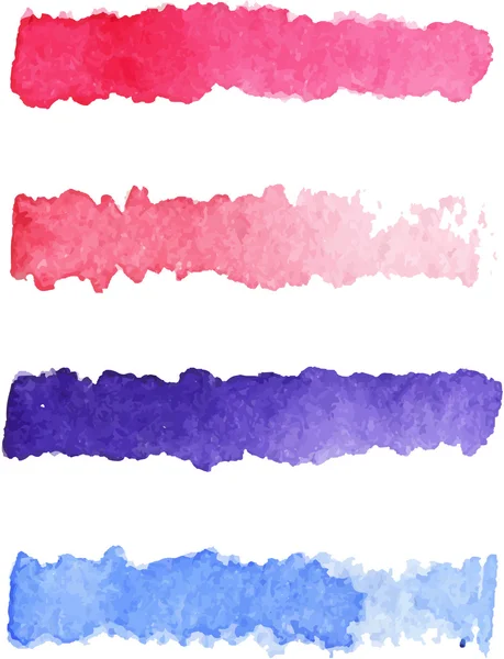 Acuarela colorido paleta fondo — Archivo Imágenes Vectoriales