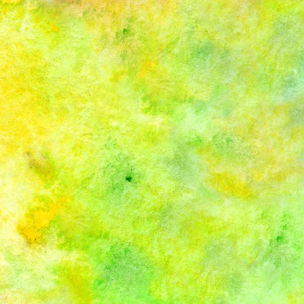 Aquarela verde amarelo neon textura fundo papel de parede — Fotografia de Stock