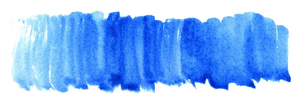 Aquarell blau Cyan Fleck Textur Hintergrund isoliert — Stockfoto
