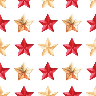 Star medal military vector seamless pattern texture background clipart