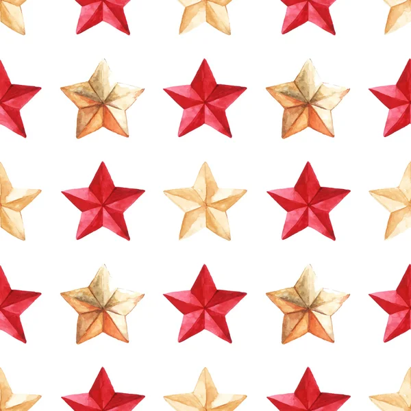 Star medal military vector seamless pattern texture background — Stock Vector